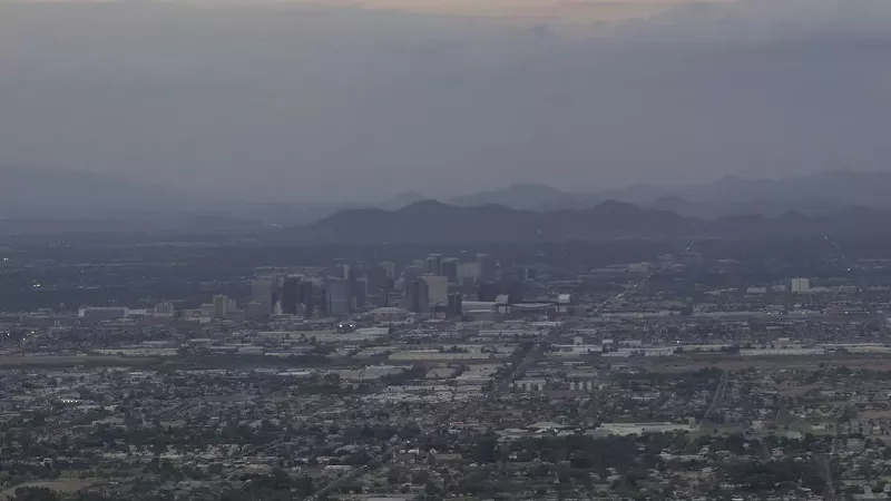 Image: Phoenix, if you couldn't tell, has a pollution problem.