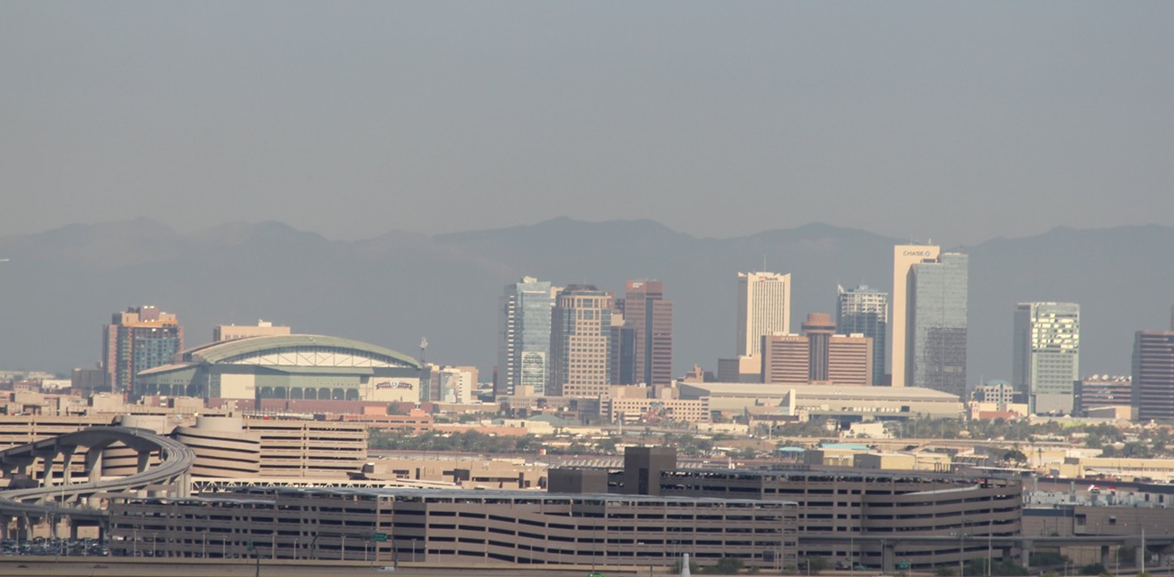 Phoenix often struggles to meet federal air-quality standards.