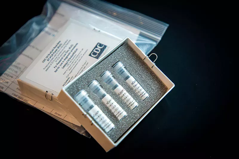 Image: The CDC’s laboratory test kit for the 2019 novel coronavirus.