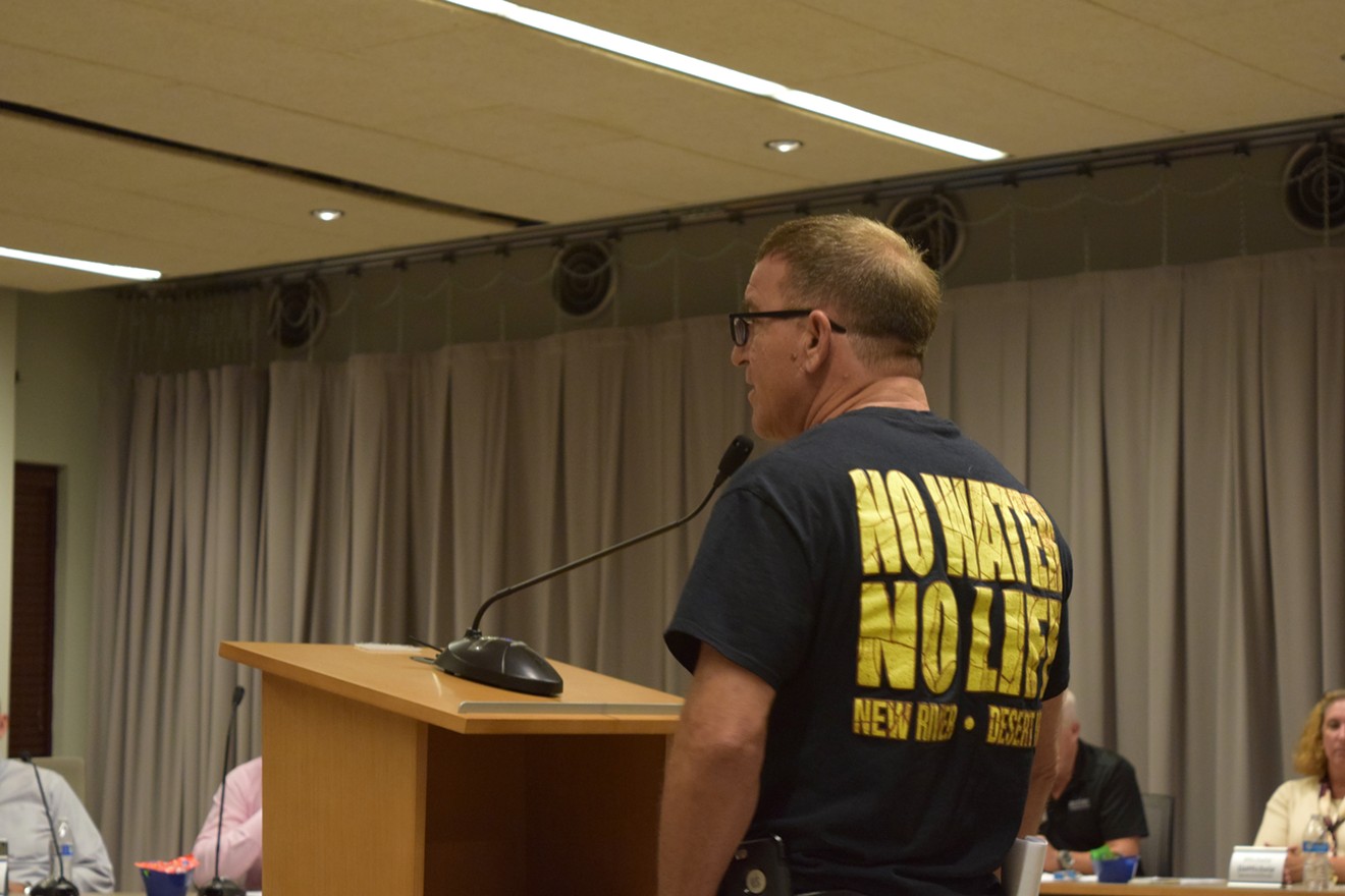 New River and Desert Hills residents appealed to the Anthem Community Council on October 25. Many of them rely on water hauled by trucks that in two months will no longer have access to refill at Phoenix hydrants.