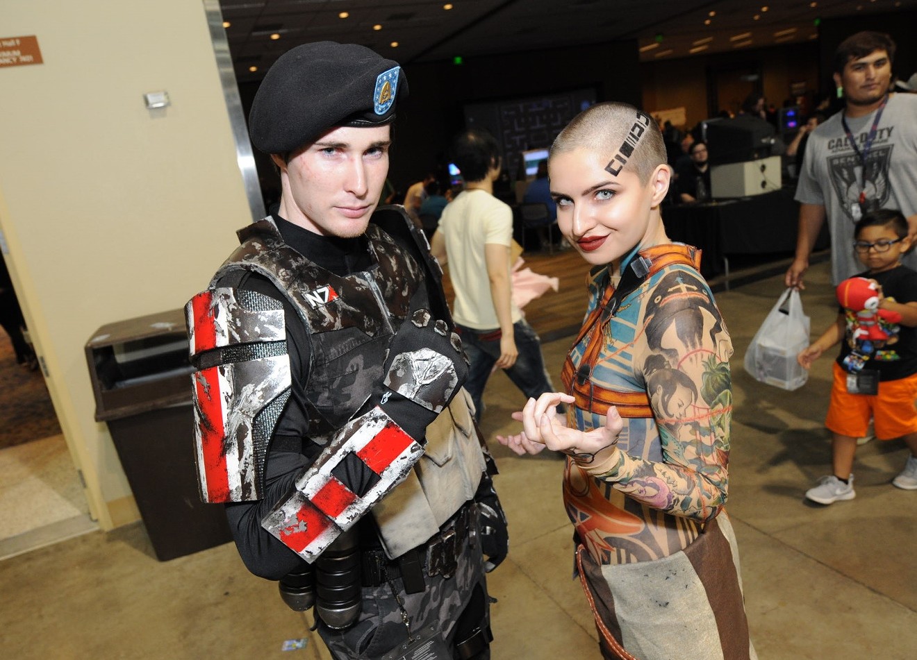 Mass Effect cosplayers at last year's Game On Expo.
