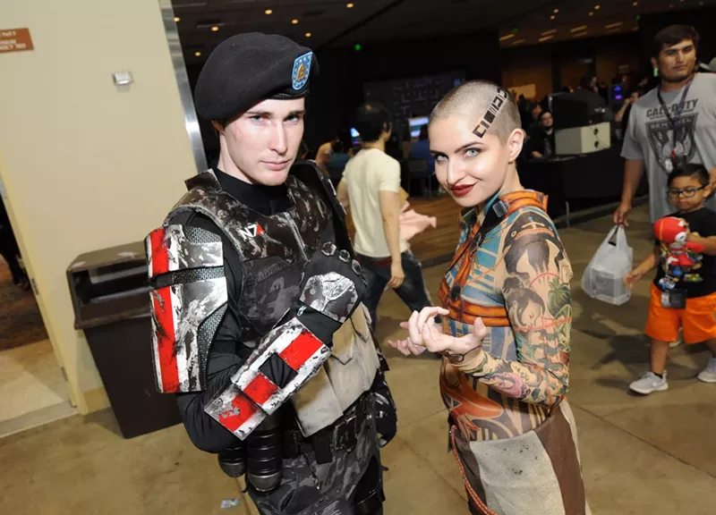 Image: Mass Effect cosplayers at last year's Game On Expo.