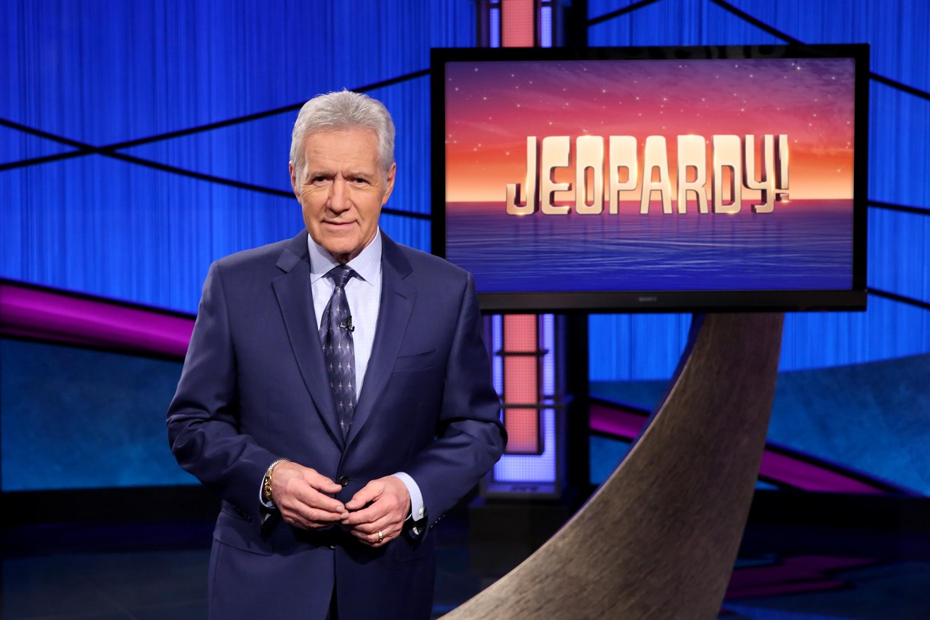 Jeopardy! host Alex Trebek.