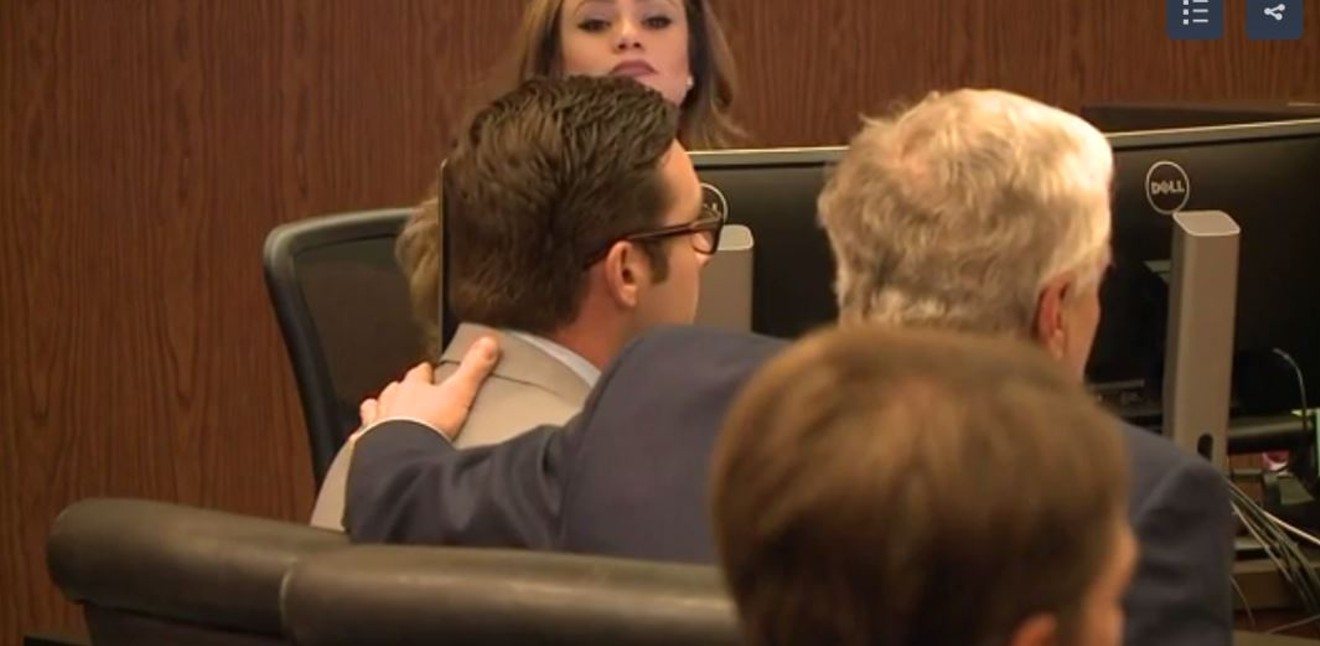 Ex-Mesa officer Philip Brailsford showed little emotion on Thursday immediately after he was found not guilty on all counts in the January 2016 shooting death of unarmed suspect Daniel Shaver.