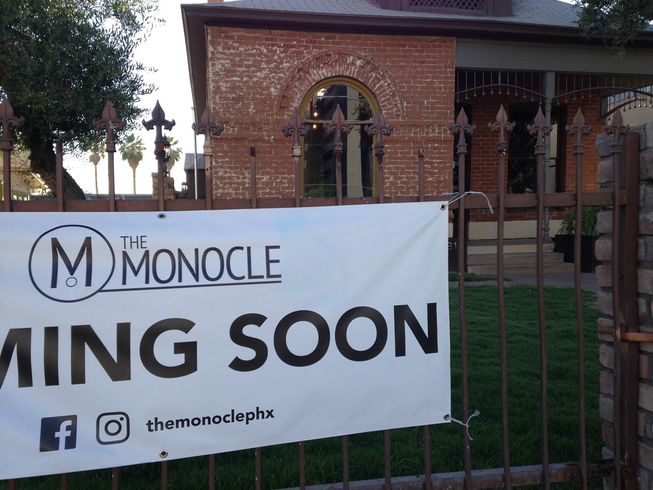 The Monocle, at 816 North Third Street in downtown Phoenix, never opened after it was revealed a co-owner had a felony conviction. It recently reopened under new management as the Farish House.