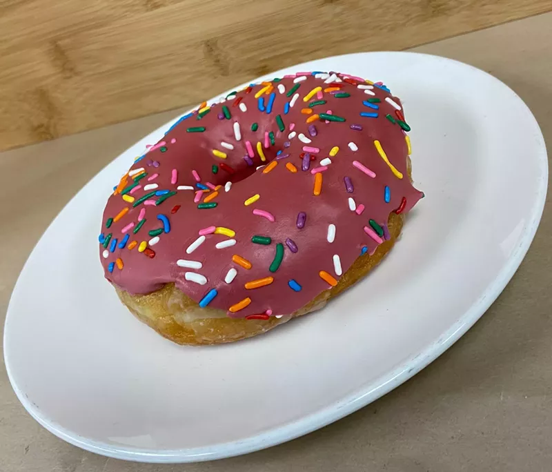 Image: The Homer Simpson donut ... on weed.