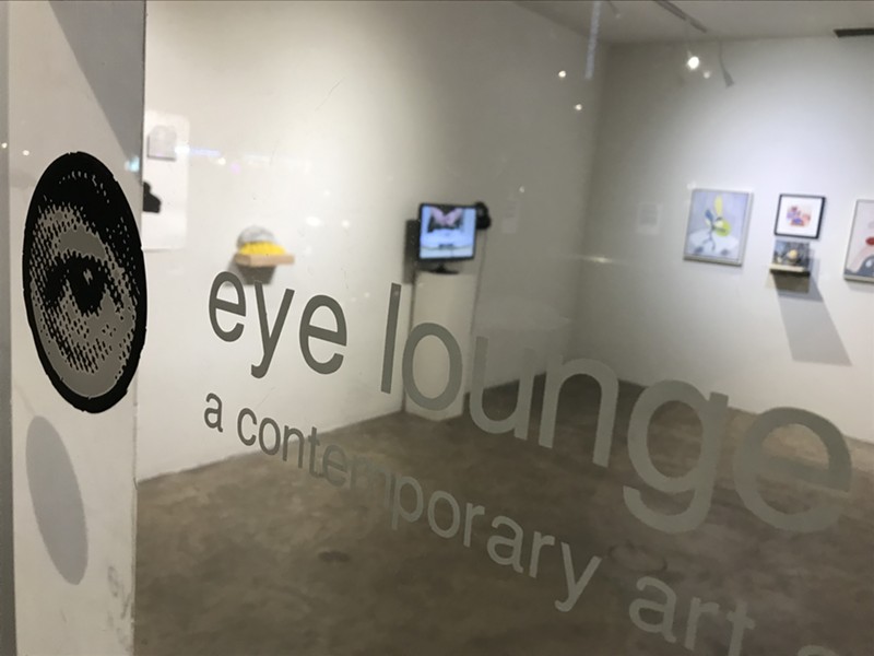 One of the last exhibits before the Eye Lounge footprint shifted to Fifth Street.