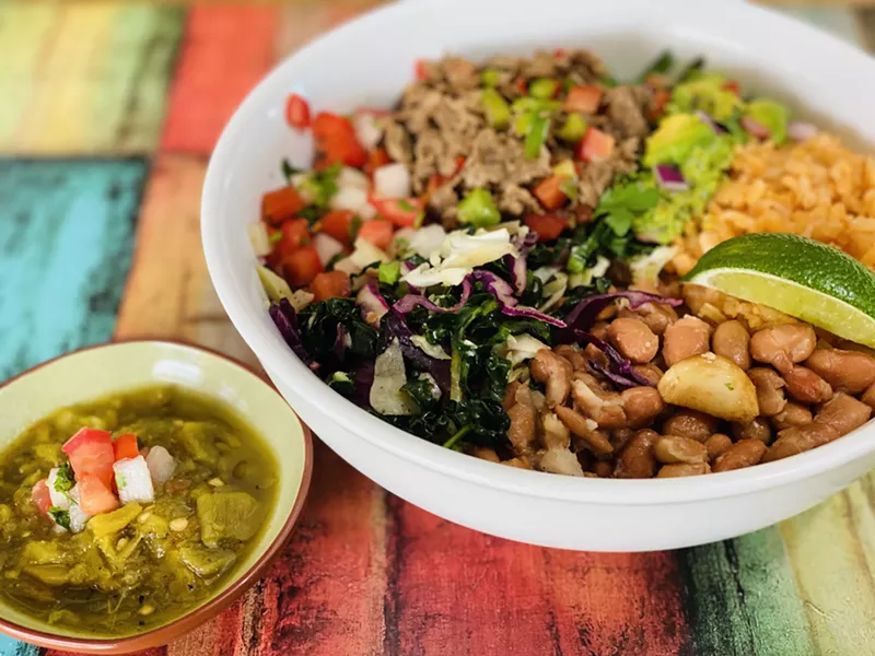 Image: Pita Jungle's new virtual kitchen is a wood-fire Mexican grill with a healthy-leaning menu.