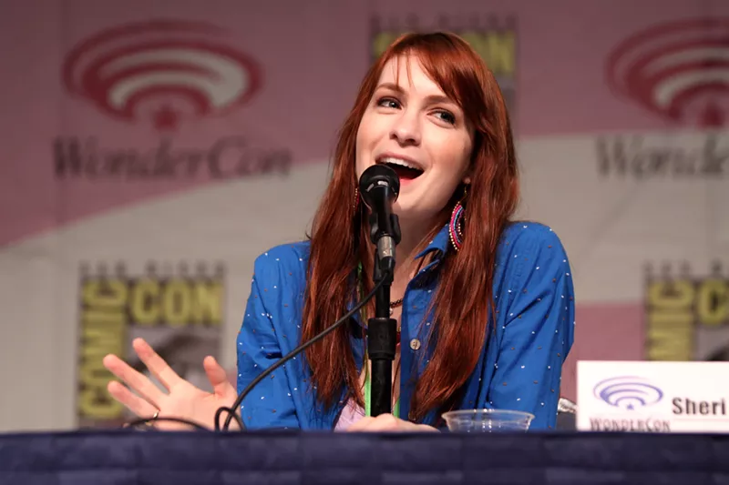 Image: Actress and geek icon Felicia Day.