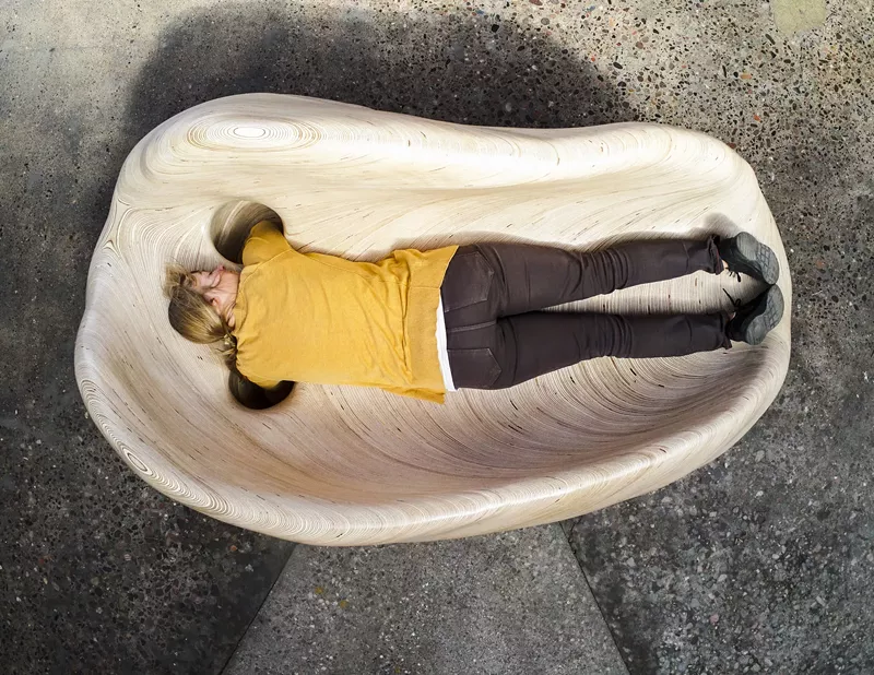 Image: "Unapologetic" highlights include this immersive sound sculpture by Laura Korch.