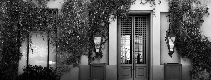 Image: Entrance to Fiat Lux in downtown Scottsdale.