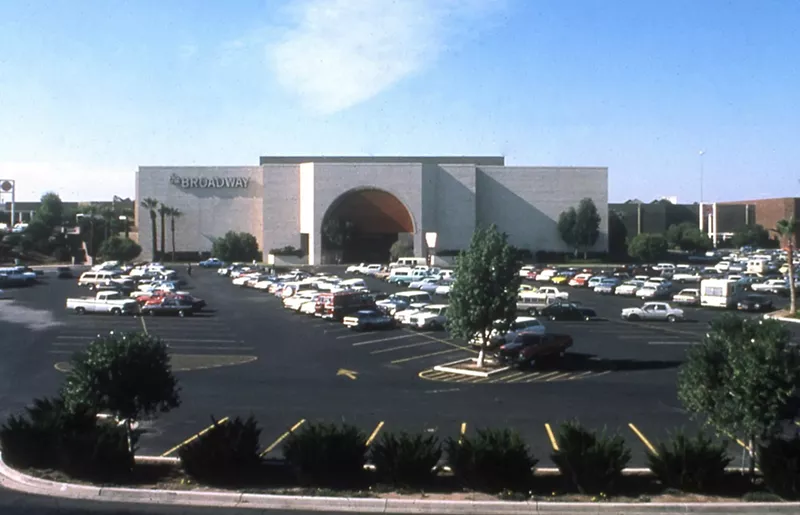 Image: A photo of Fiesta Mall from February 1986. Generations of East Valley residents visited the now-demolished Mesa mall during its 39-year lifespan.
