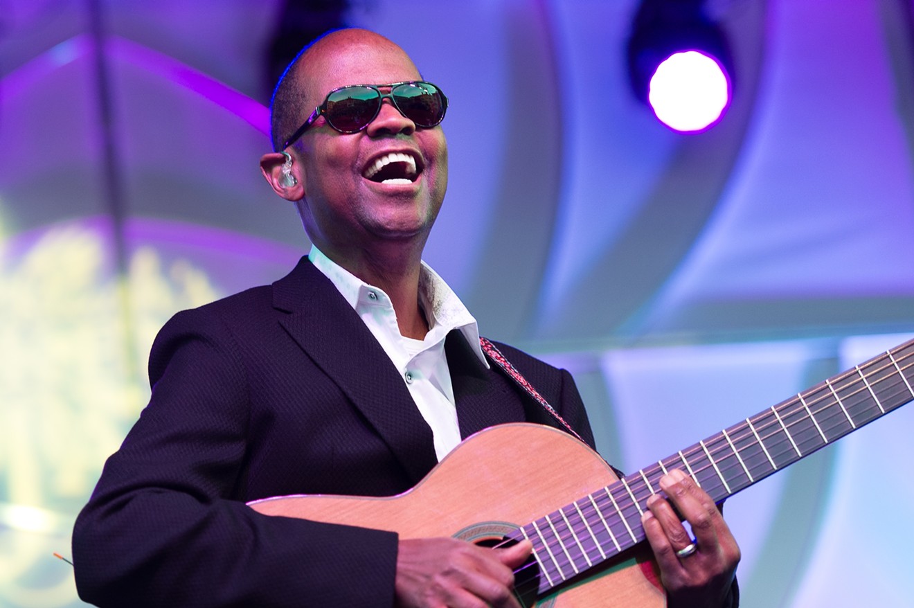 Jazz guitarist and composer Earl Klugh.