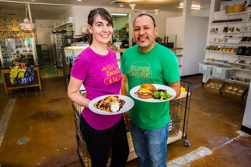 Image: Country and Sergio Velador own Super Chunk and New Wave Market in Old Town Scottsdale.