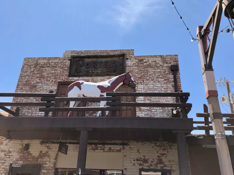 Image: The new Porters Western Saloon on Brown Avenue in Old Town Scottsdale.