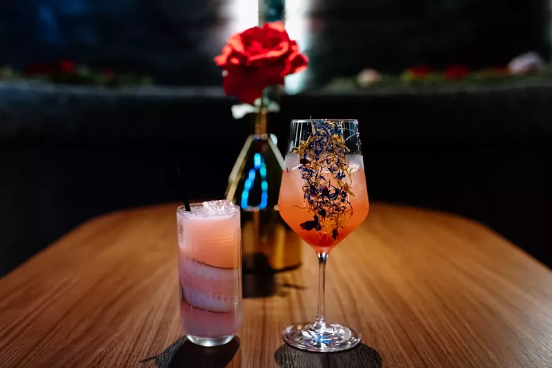 Image: The Voodoo Lily and Fleur de Paradis are two must-try drinks if you're craving something fruity and refreshing.