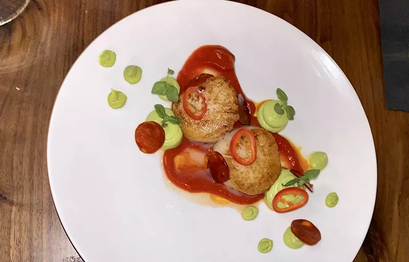 Image: The scallops.