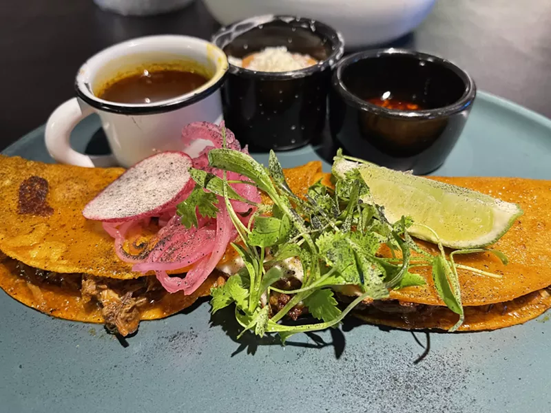 Image: The Elite Quesibirria at Call Her Martina in Scottsdale.