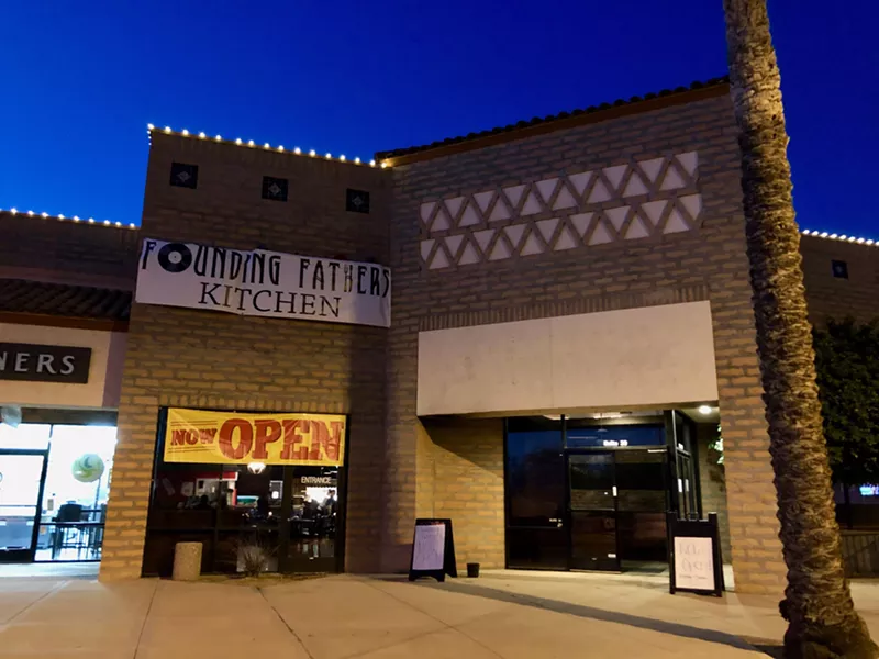 Image: The recently opened Founding Fathers Kitchen in Ahwatukee.