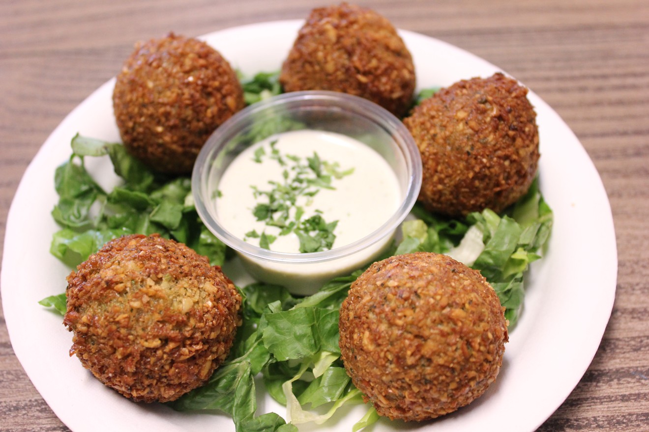 Falafel plate for $6 is a no-brainer.