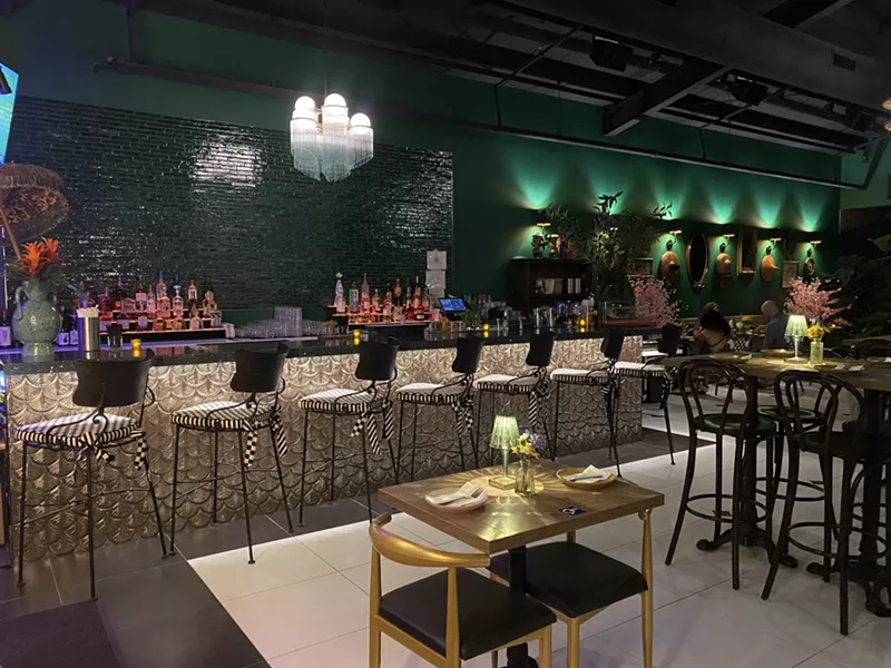 Image: The interior of LeDu Thai.