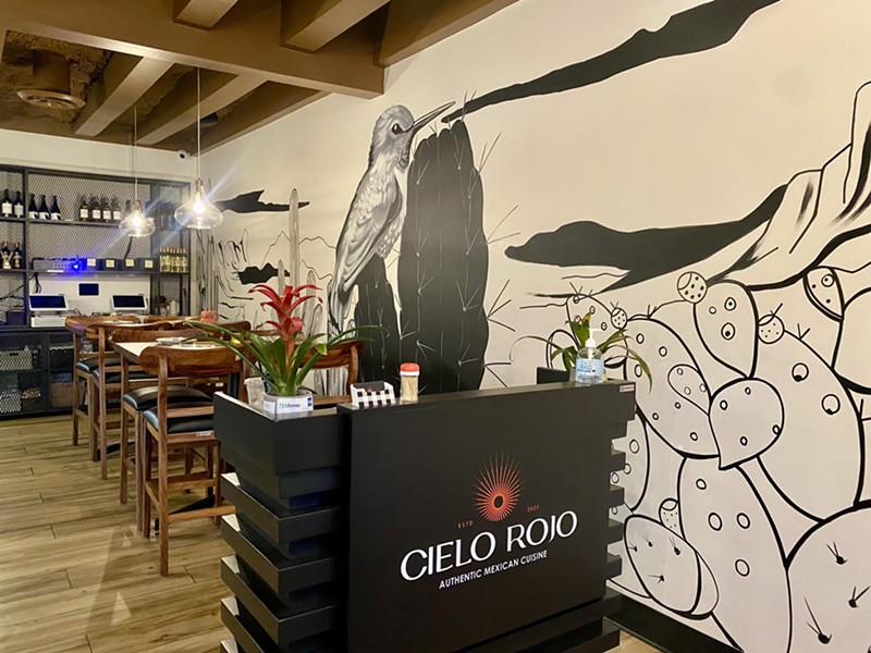 Cielo Rojo is the second concept from the owners of Mariscos Playa Hermosa.