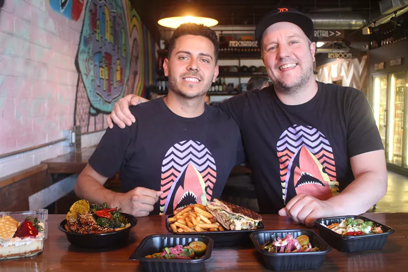 Image: Co-owners Andrew Felix and Bryan McCarrick of Sink or Swim.