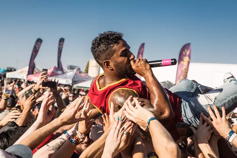 Image: Futuristic at Warped Tour 2017.