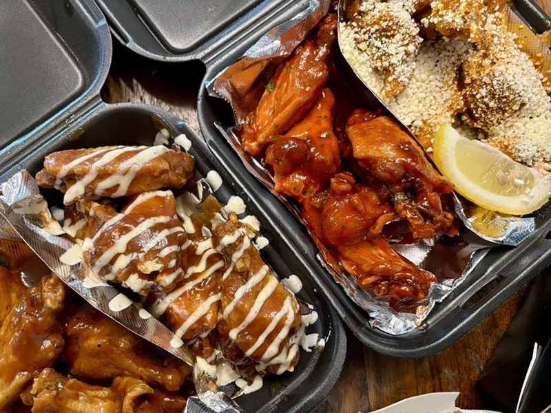 Image: Try a selection of the over 30 wing flavors at Ace of Wingz.
