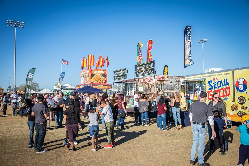 The Street Eats Food Truck Festival brings together a wide range of foods to try.