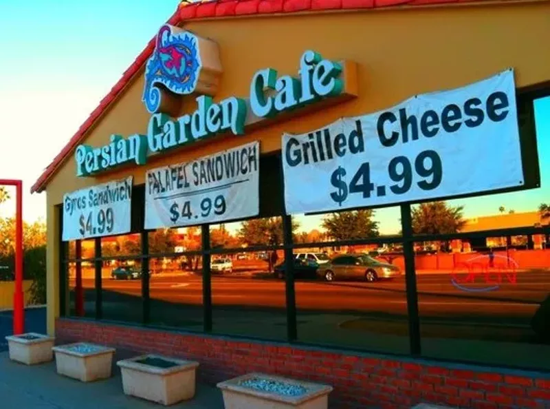 Image: The 20-year-old Persian Garden Café will be closed by the end of January.