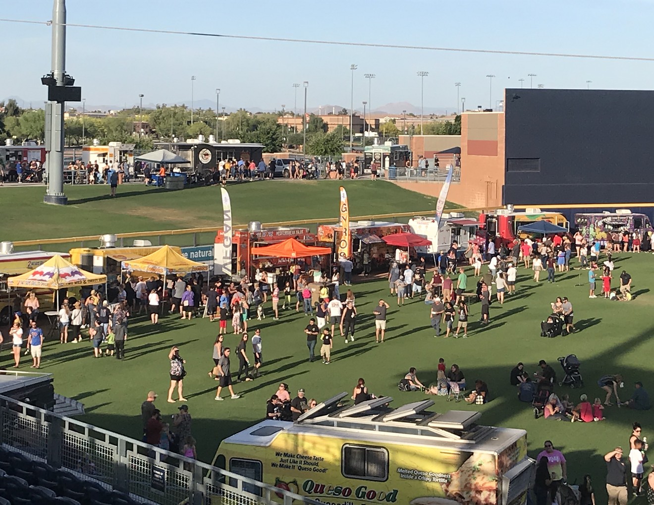 About 10,000 people are expected to attend Foodstock at the Peoria Sports Complex again this year.