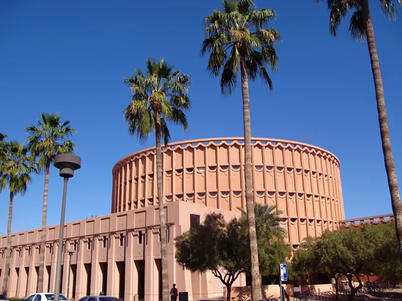 Image: The Music Building at Arizona State University, where polarizing pro-Palestine poet Mohammed El-Kurd will speak on Sunday.