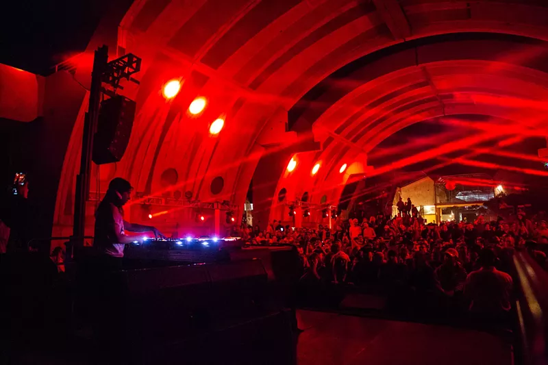 Image: Skrillex closes out FORM 2019.