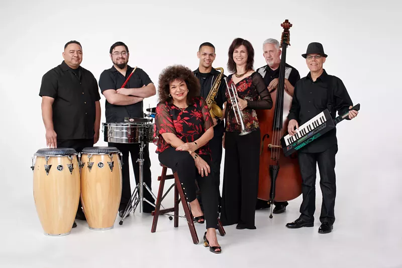 Image: Look for Carmela Ramirez (center), a longtime staple of the Valley jazz scene, at the MIM this weekend.