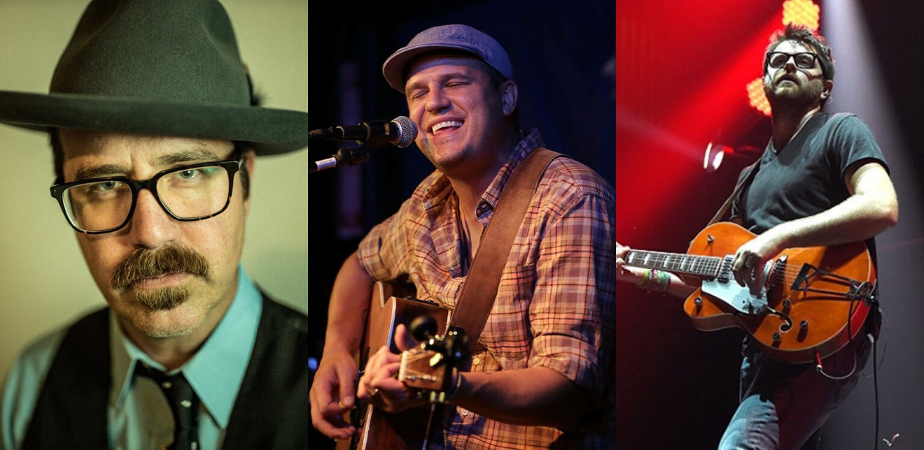 From left, Brian Chartrand, Jay Allan, and Matthew Thornton will perform at the Musical Instrument Museum this weekend.