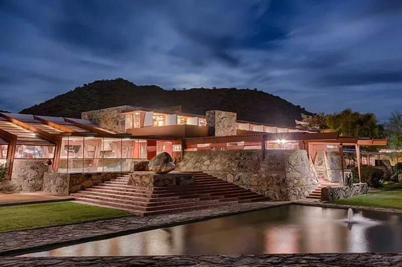 Image: Exploring Taliesin West, which was recently added to the UNESCO World Heritage List.