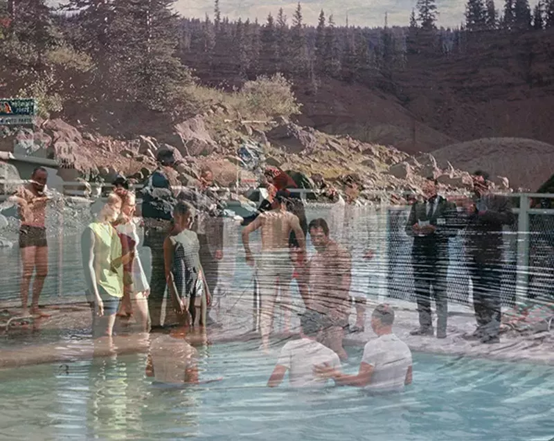 Image: Cherie Buck-Hutchison, First Women Baptizers at Grand Mesa National Forest.