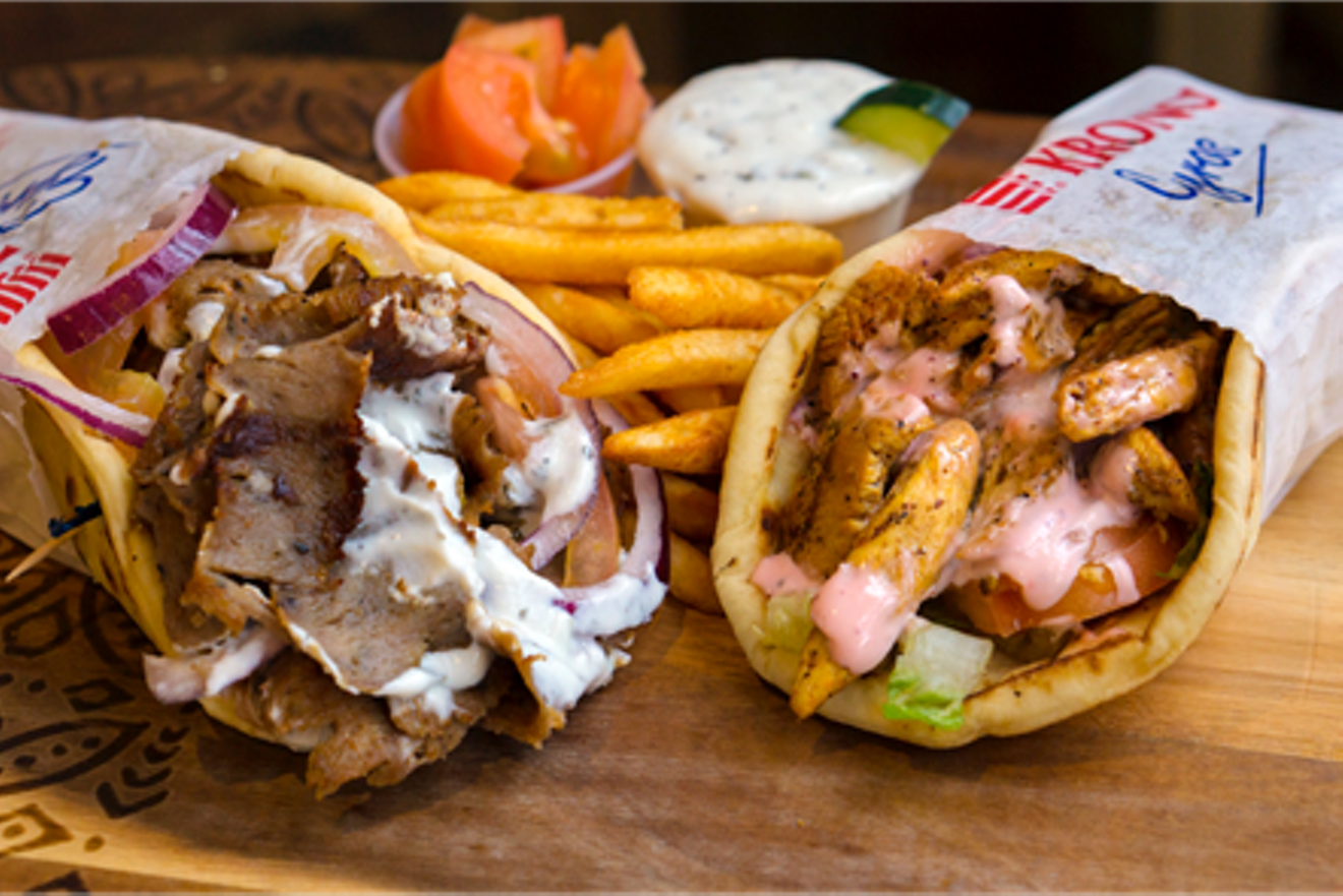 Grab a free gyro or chicken shawarma wrap at Tempe Marketplace on February 7.