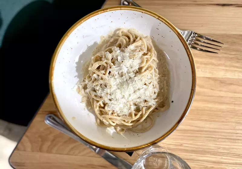 Image: First & Last's cacio e pepe is cheese-and-pepper perfection and is available as a second-course option for Arizona Restaurant Week.