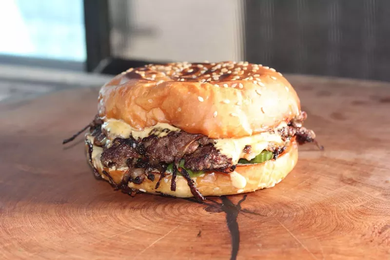 Image: Food truck La Hamburguesa slings burgers, including The Signature, in the West Valley.