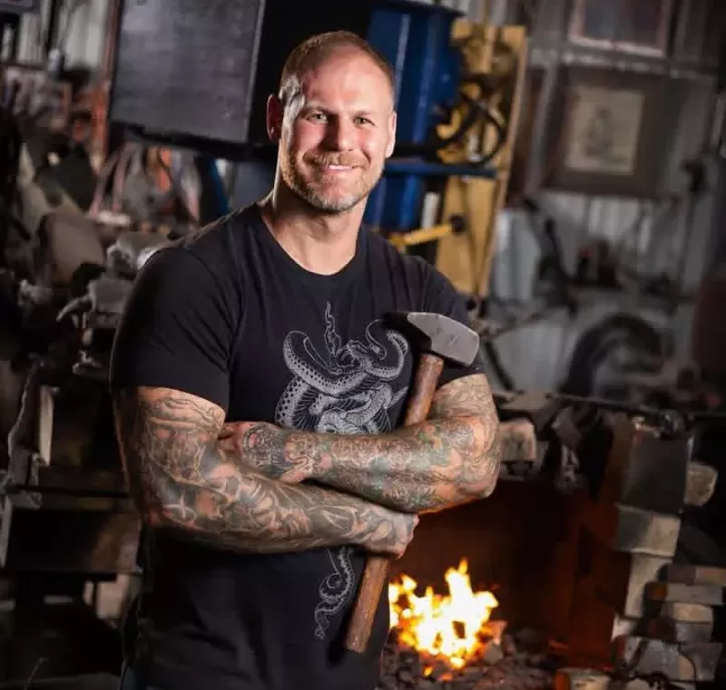 Image: Corey Dunlap's culinary career began as a chef, crafting food. Now, he crafts the tools for chefs to use.