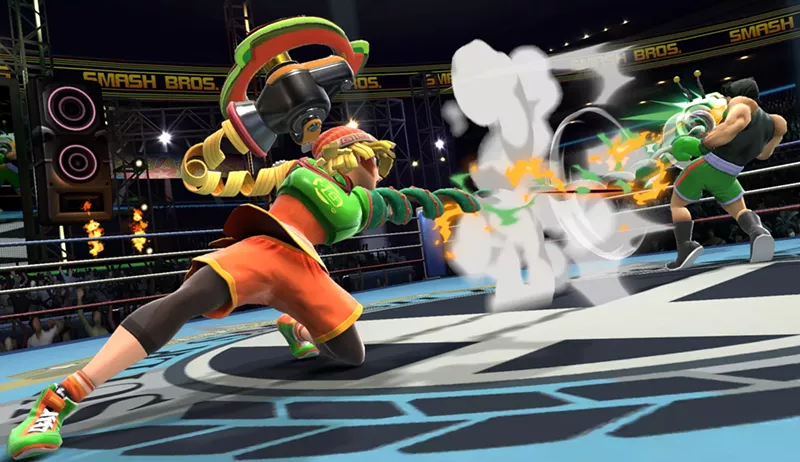 Image: A screenshot of Super Smash Bros. Ultimate, which will be played at next month's Game On Mega Drive In.
