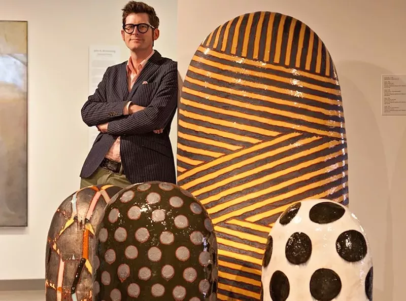 Image: Garth Johnson, former curator for ASU Art Museum's Ceramics Research Center