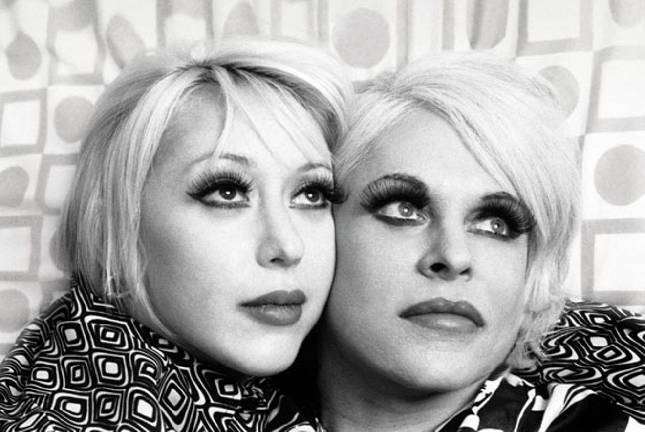 Lady Jaye (left) and P-Orridge (right): two faces on the same coin.