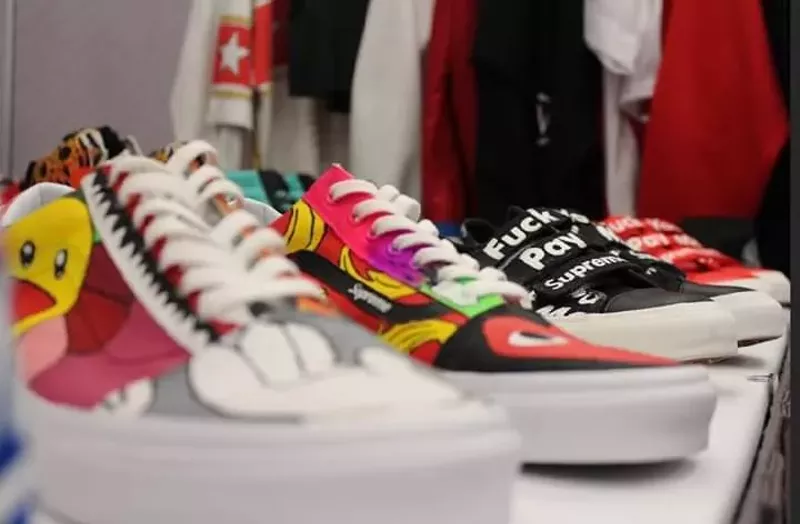 Image: Whatever kind of shoe floats your boat.