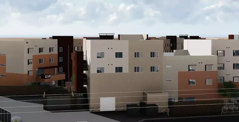 Image: A rendering of the new, $70 million Greek Leadership Village rising at Terrace and Rural roads. Will the Greek community really want to live there?
