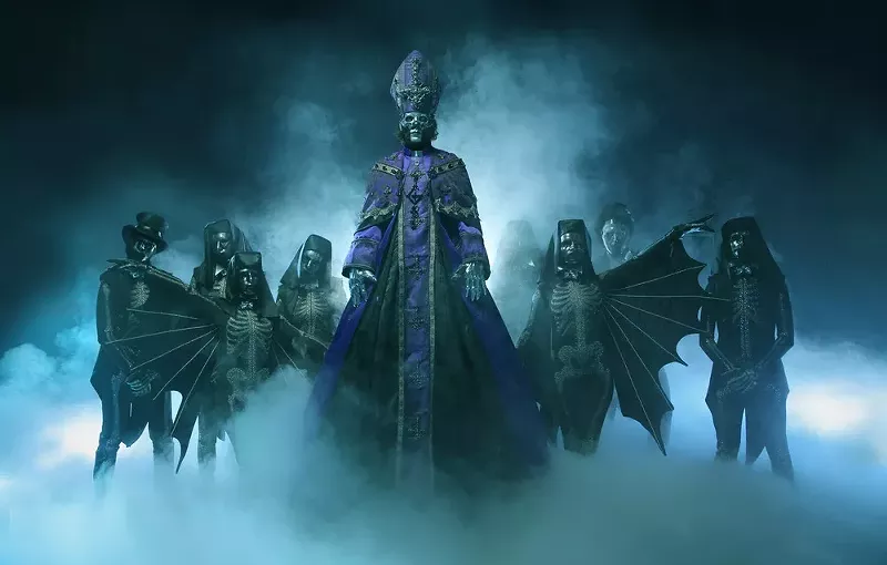 Image: Ghost's new album, 'SKELETÁ,' debuts April 25.