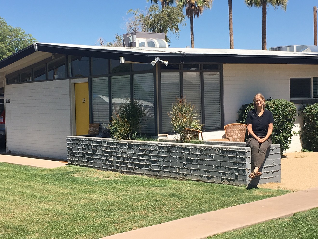 Artist Carolyn Lavender stopped Home Depot from tearing down the Mode apartment complex and other spots in the Loma Linda neighborhood.