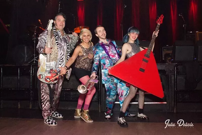 Image: The band Igor and the Red Elvises.